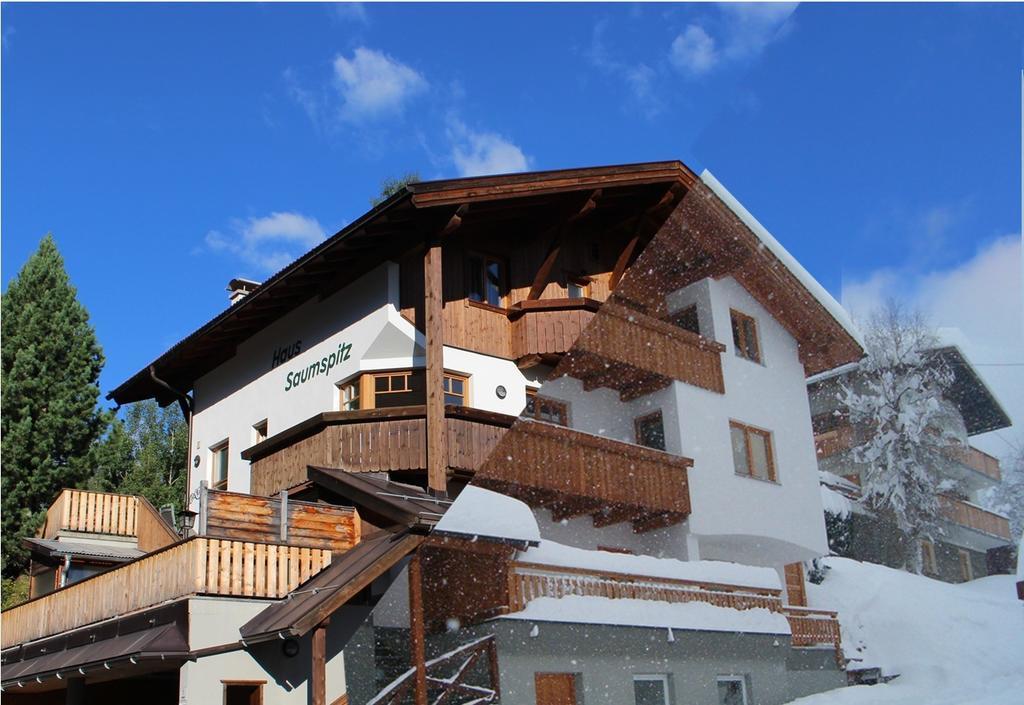 Апартаменты Haus Saumspitz Санкт-Антон-ам-Арльберг Экстерьер фото